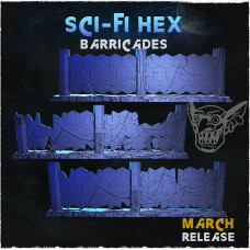 Sci-Fi Hex Barricades